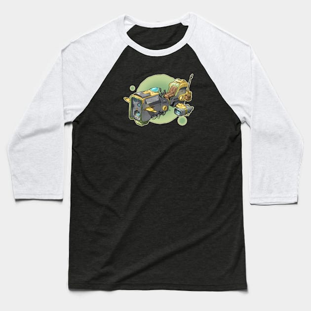 Motorbike 23centery Baseball T-Shirt by INKSPACE